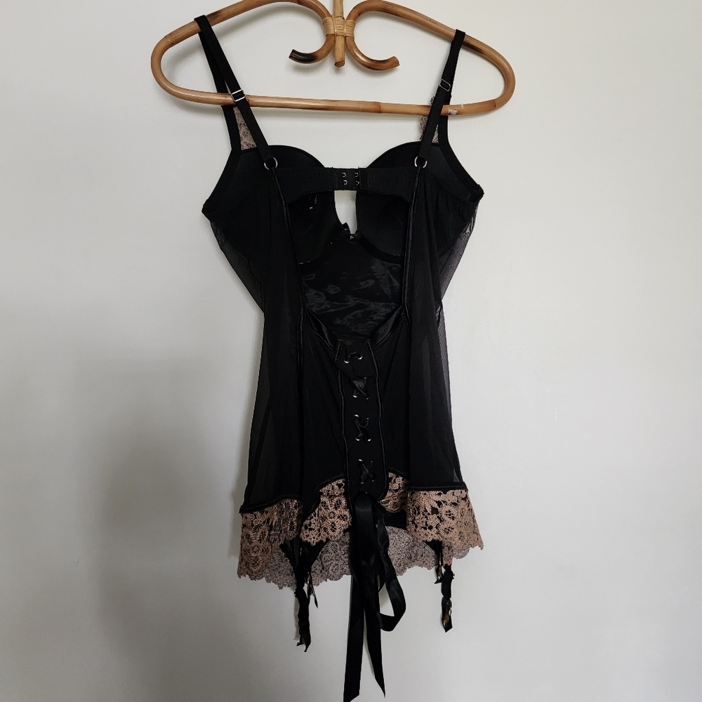 Nwot Victoria secrets bustier lace up corset - Picture 8 of 10